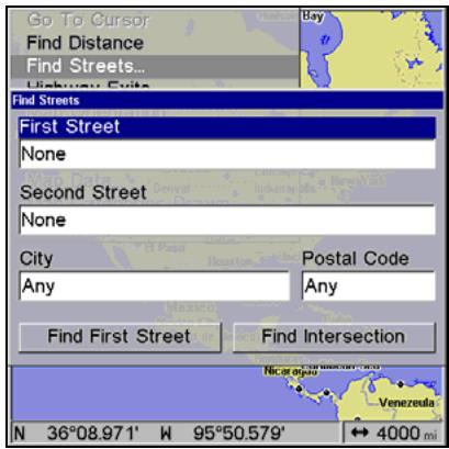 LOWRANCE GLOBALMAP 5300C - Find Streets - 1