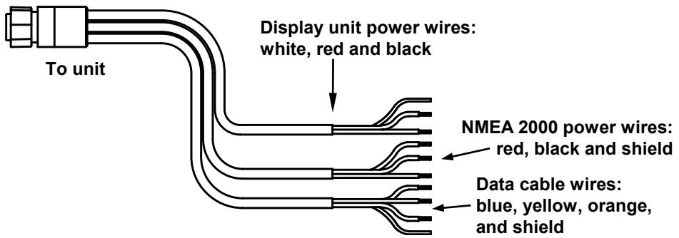 LOWRANCE GLOBALMAP 5300C - Power Connections - 1