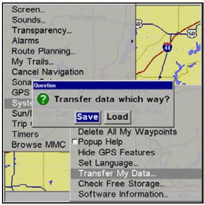 LOWRANCE GLOBALMAP 5300C - GPS Data files: - 2