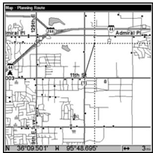 LOWRANCE GLOBALMAP 5300C - Routes Created in the Unit - 6