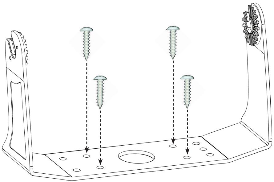 LOWRANCE HDS - Installation de l'étrier - 3