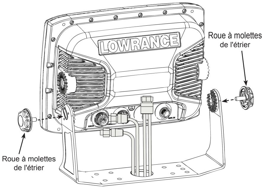 LOWRANCE HDS - Installation de l'étrier - 5