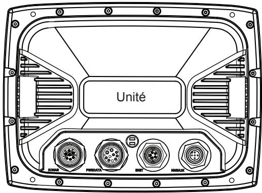 LOWRANCE HDS - Diagramme de connexion du cable Alimentation/Données - 1
