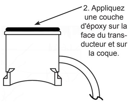 LOWRANCE HDS - Installation d'un transducteur du type Pod pour balayage au travers de la coque - 5