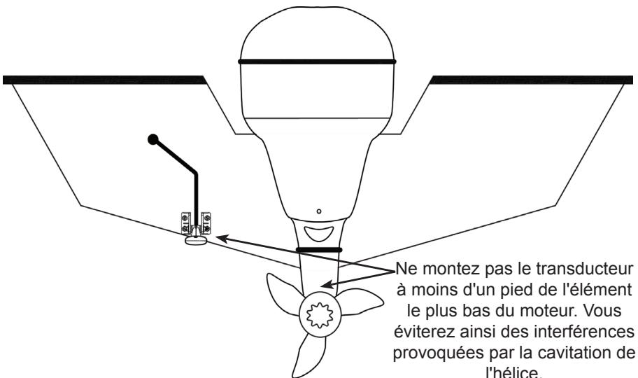 LOWRANCE HDS - Sélectionnez un emplacement pour le transducteur - 2