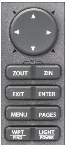 LOWRANCE HDS-5 - Touches de fonction - 1