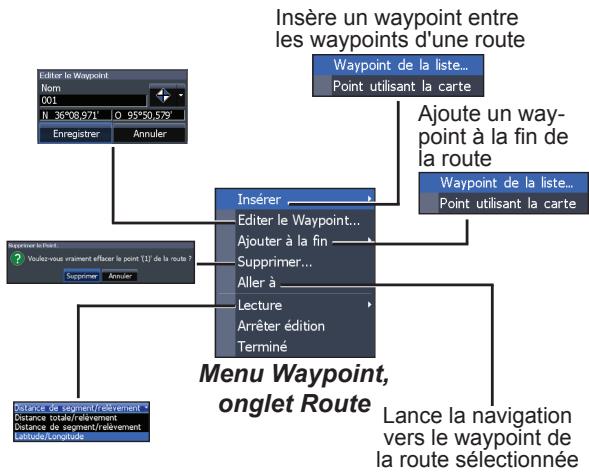 LOWRANCE HOOK 4 CHIRP - Création d'une route - 1
