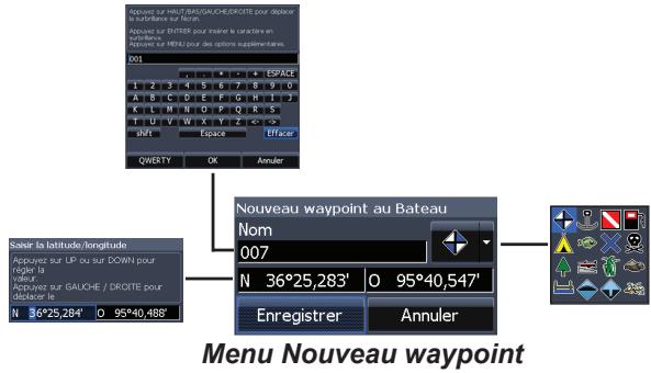 LOWRANCE HOOK 4 CHIRP - Nouveau Waypoint - 1