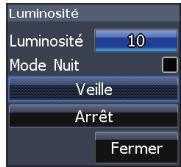 LOWRANCE HOOK 4 CHIRP - Boîtes de dialogue - 1