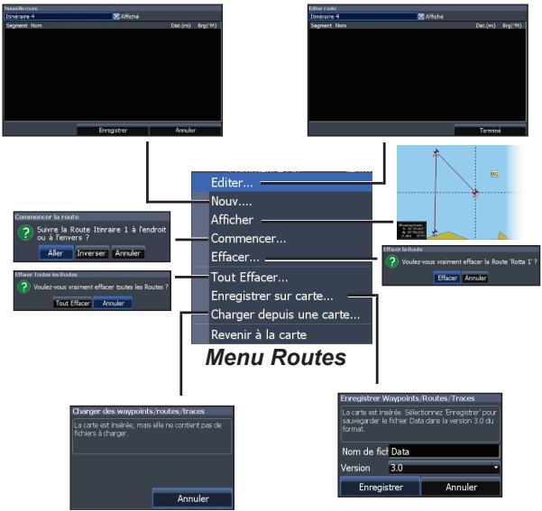 LOWRANCE HOOK 7 - Suivre une route - 1