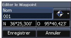LOWRANCE HOOK 7 - Nouveau Waypoint - 3