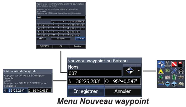 LOWRANCE HOOK 7 - Nouveau Waypoint - 1
