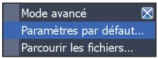 LOWRANCE HOOK 7 - Paramètres par défaut - 1