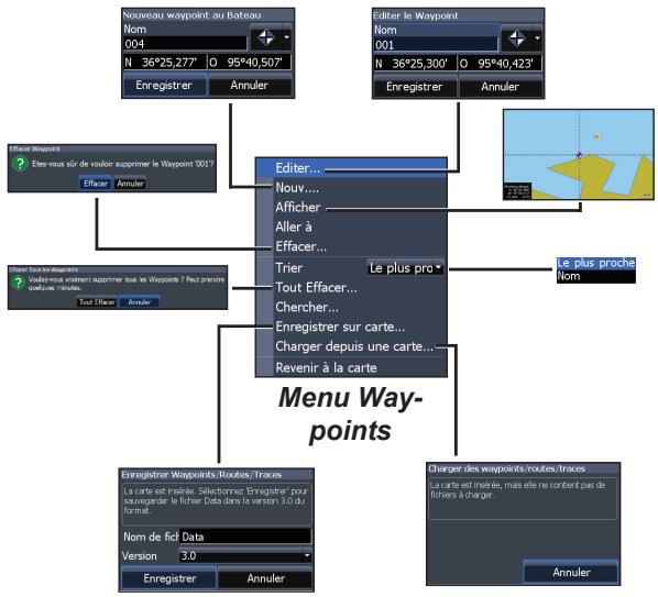 LOWRANCE HOOK 7 - Nouveau Waypoint - 2