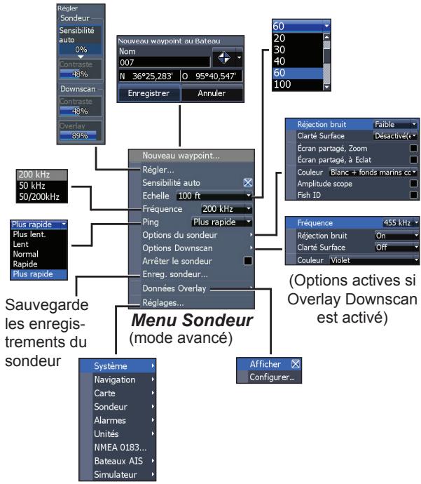 LOWRANCE HOOK 7 - Utilisation du sondeur - 4