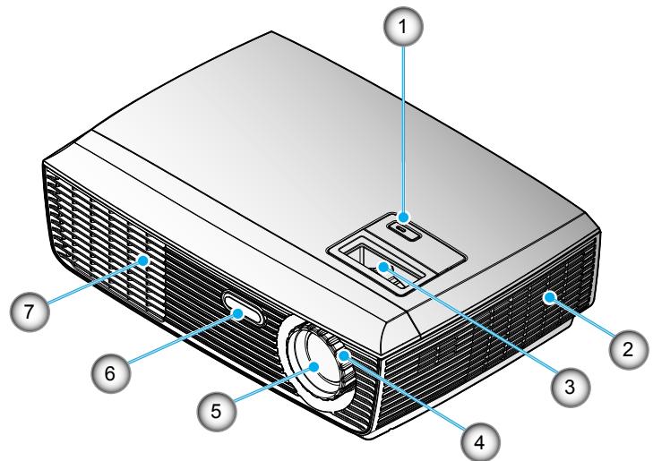 OPTOMA DX325 - Aperçu du produit - 1