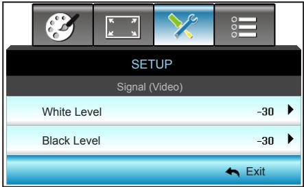 OPTOMA GT5000 - SETUP | Signal (Video) - 1