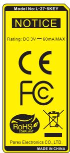 OPTOMA GT5000 - Control Panel &amp; Remote Control Control Panel - 7