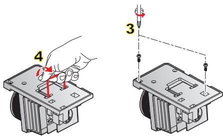 OPTOMA GT5000 - CAUTION! Hg - 5