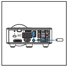 OPTOMA ML750ST - Mirroring the Screen of the Portable Device (with the Optional USB Wi-Fi Dongle) - 7