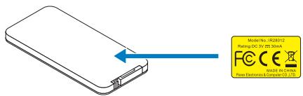 OPTOMA ML750ST - Safety Labels - 1