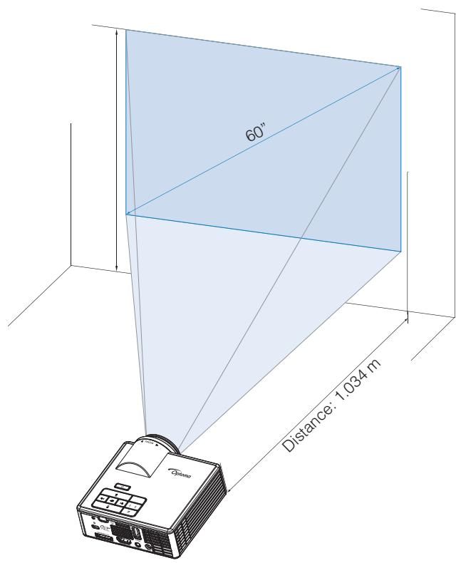 OPTOMA ML750ST - Adjusting the Projector Focus - 3