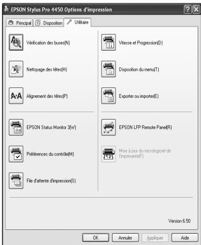EPSON STYLUS PRO 4450, STYLUS PRO 4880 - Pilote d'impression - 2