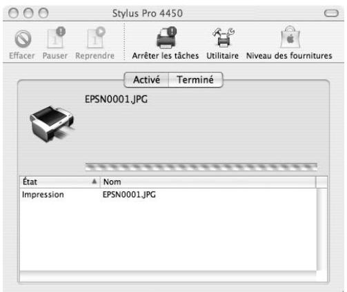EPSON STYLUS PRO 4450, STYLUS PRO 4880 - Contrôle de l'etat de l'imprimante - 2
