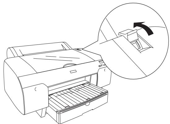 EPSON STYLUS PRO 4450, STYLUS PRO 4880 - En cas de bourrage papier au niveau de la fente d'alimentation manuelle avant - 1