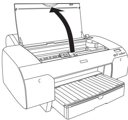 EPSON STYLUS PRO 4450, STYLUS PRO 4880 - En cas de bourrage papier en provenance du magasin papier - 4