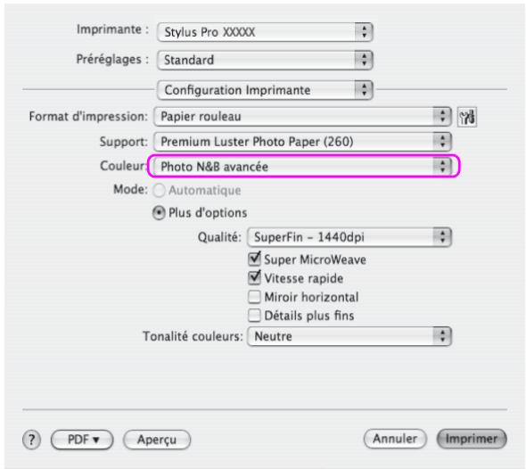 EPSON STYLUS PRO 4450, STYLUS PRO 4880 - Mac OS X - 1