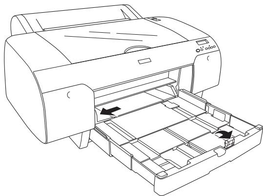 EPSON STYLUS PRO 4450, STYLUS PRO 4880 - Chargement de papier au format A3 ou plus large dans le magasin papier - 3