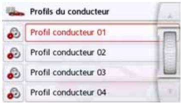 BECKER ACTIVE 45 - Profils de conducteurs (en fonction du modele) - 1