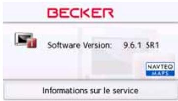 BECKER ACTIVE 45 - Informations sur le service - 1