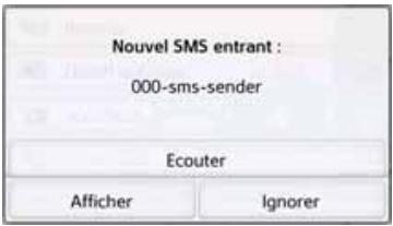 BECKER ACTIVE 45 - Message SMS entrant - 1