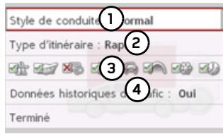 BECKER MAP PILOT - Options d'itinéraire - 1