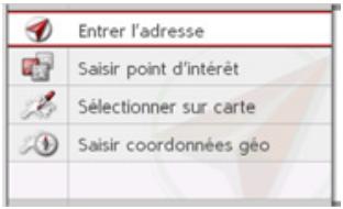 BECKER MAP PILOT - Saisie d'une destination - 1