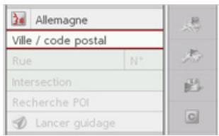 BECKER MAP PILOT - Saisie d'une adresse - 1