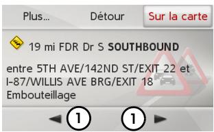 BECKER MAP PILOT CLASSE B - Lecture d'un message - 1
