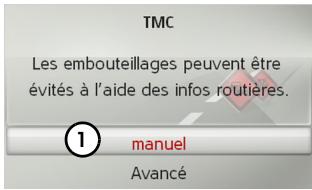 BECKER MAP PILOT CLASSE B - Réglages TMC - 1