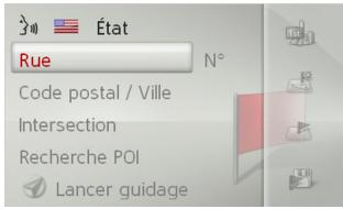 BECKER MAP PILOT CLASSE B - Sélection d'une adresse et démarrage du guidage - 1