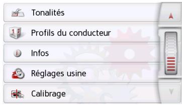 BECKER PROFESSIONAL 50 - Menu des réglages du système - 3
