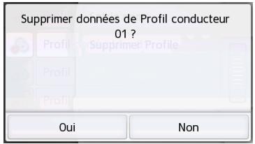 BECKER PROFESSIONAL 50 - Suppression du profil du conducteur - 1