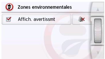 BECKER PROFESSIONAL 50 - Réglage des zones environnementales (en fonction du modele) - 1
