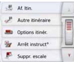 BECKER READY 45 - Options de l'affichage de carte - 3