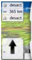 BECKER READY 45 - Options de l'affichage de carte - 2
