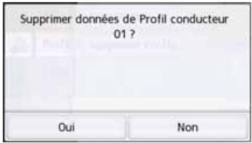 BECKER READY 45 - Suppression du profil du conducteur - 1