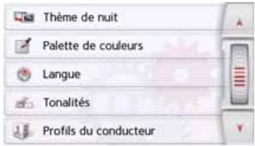 BECKER READY 45 - Menu des réglages du système - 2