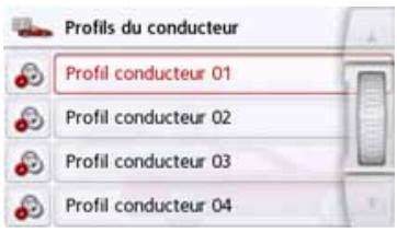 BECKER READY 45 - Profils de conducteurs (en fonction du modele) - 1