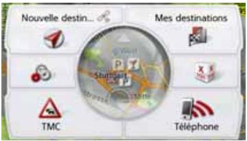 BECKER READY 45 - Sélection du mode navigation - 1